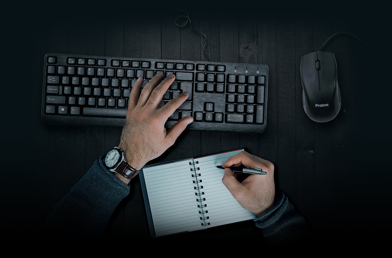 Proline Tower PC Keyboard and Mouse